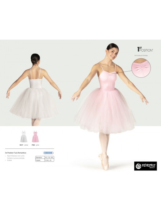 Vestito Danza Degas Romantico 3 Veli Saggio e Balletti Classici COBD0012B